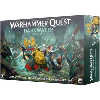 Warhammer quest, darkwater (english), games workshop, model wq-09